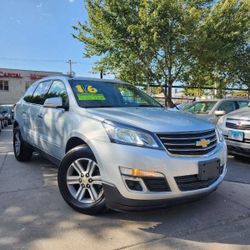 2016 CHEVY TRAVERSE LT EQUIPADA FINANCIAMIENTO DISPONIBLE 