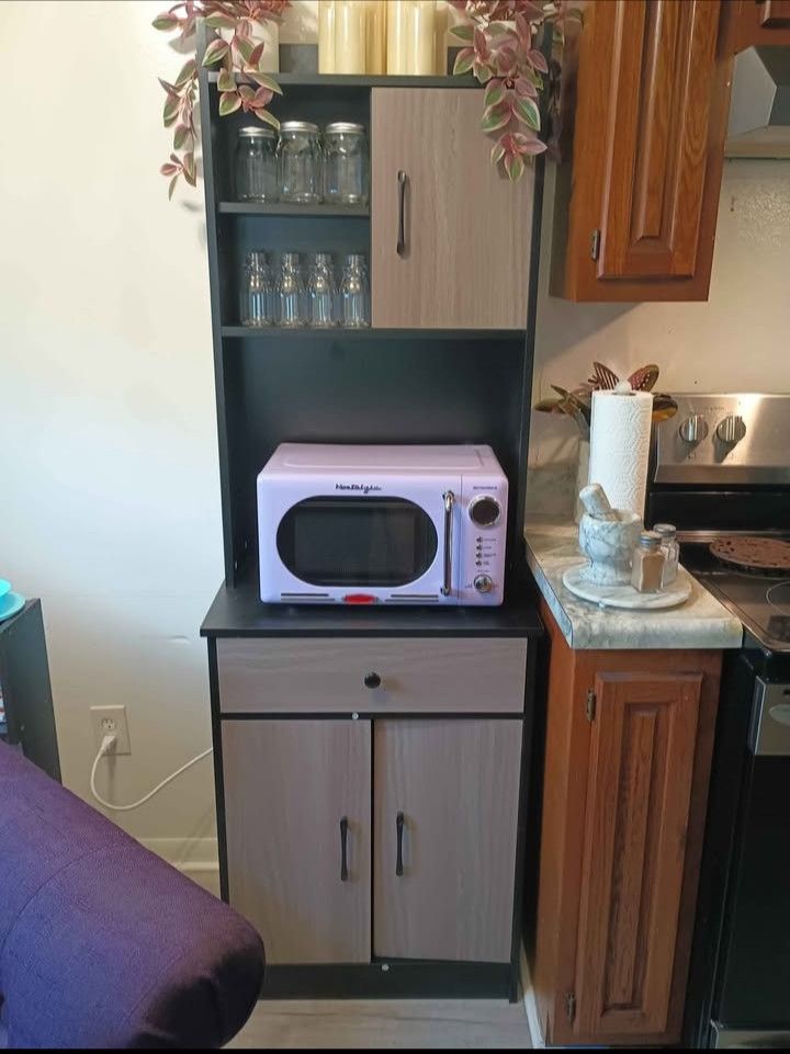 Microwave Stand/  Electric Countertop Burner