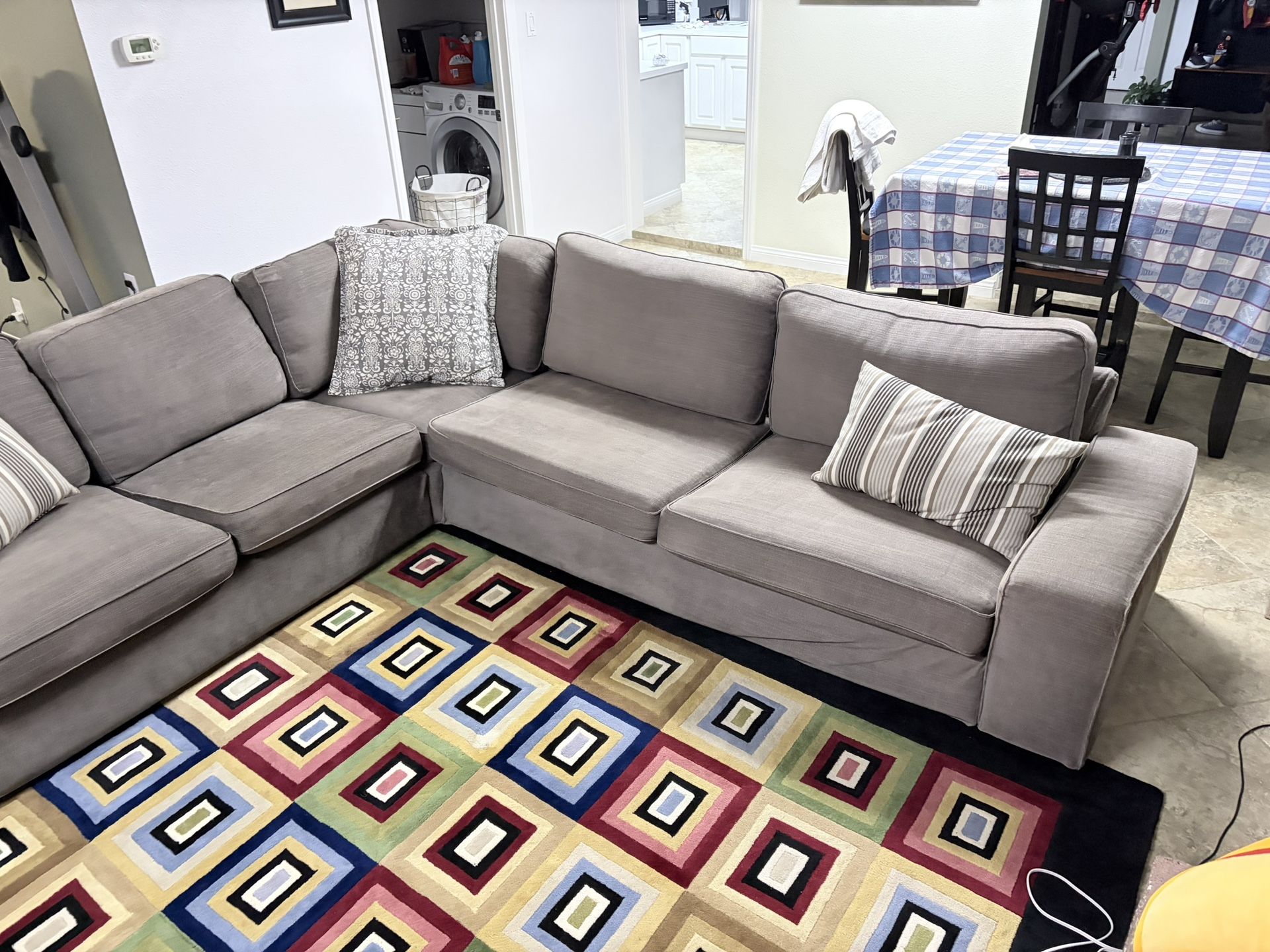 Sectional L Sofa Couch