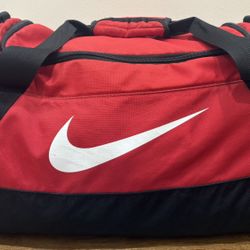 Nike Large Red Duffel Bag