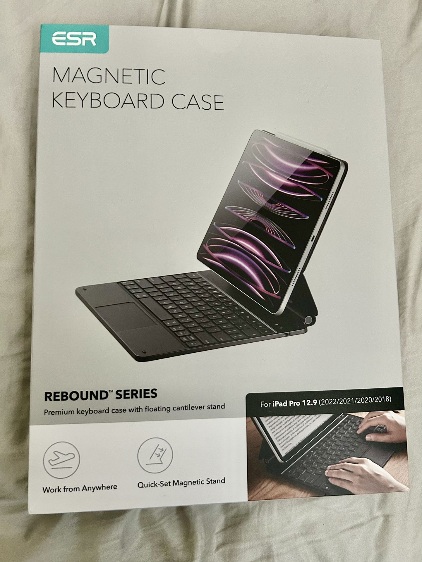 *New* Magnetic Keyboard Case For iPad Pro 12.9