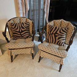 Antique two rocking chairs