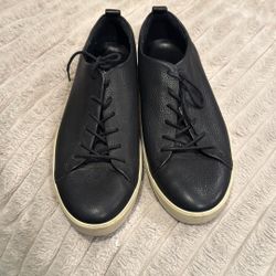 Men’s Blk Leather Ecco Shoes Size 45/ 11-11.5