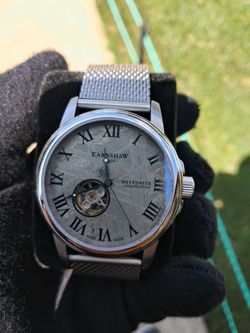 Earnshaw automatic watch-Meteorite Dial