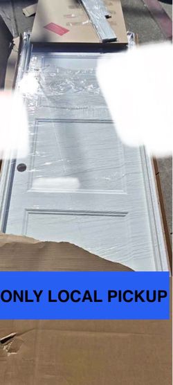 🌺 solid wood Prehung Door-Right hand solid wood  We have 2 30x80  1 28x80 available
