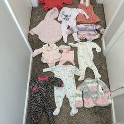 Girls clothing lot - 3 to 6 months old