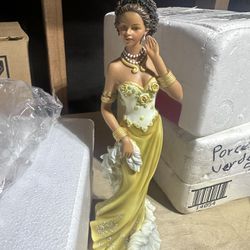 Home Interiors Ebony Porcelain Doll Collection $60 Obo Habo Español 