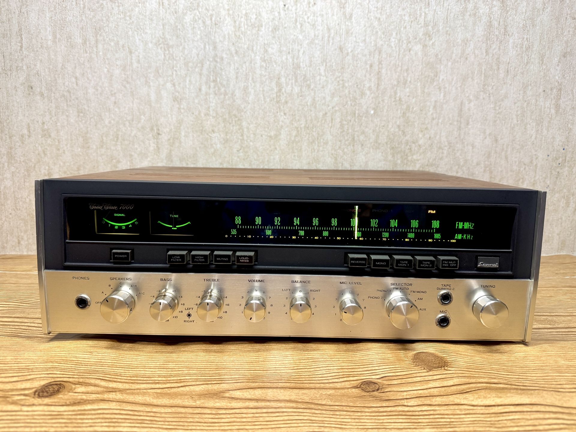 Vintage Sansui 7000 Stereo Receiver w/ Upgrades *Serviced*