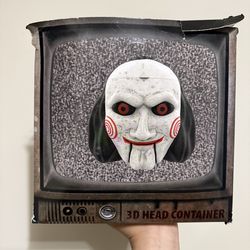 Cinemark Saw X Jigsaw Popcorn Bucket