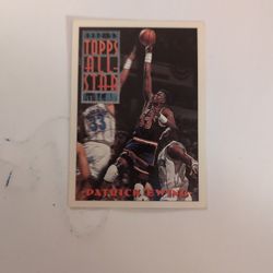 Topps All-star Patrick Ewing 