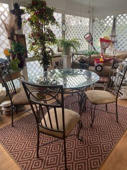 Table and chairs
