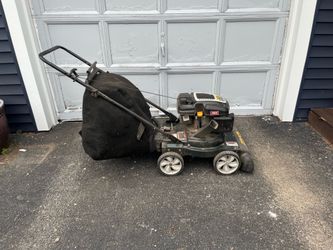 Yard Vacuum, Shredder, Chipper
