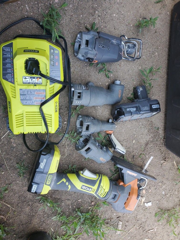 Ryobi And Ridgid Tools