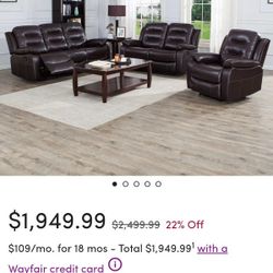 sofa set only $1099