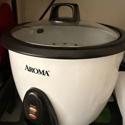 Aroma Rice Cooker With Steamer