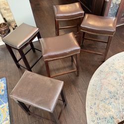 5 barstools chairs 26inch
