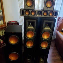 Klipsch Speakers And Yamaha Receiver 