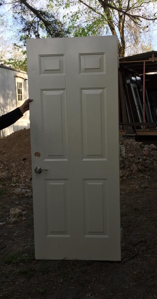 FIBERGLASS BACK DOOR 32”x80”