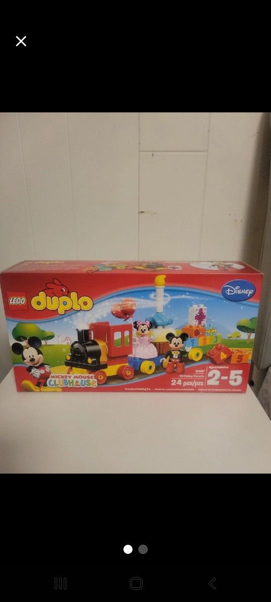 LEGO Duplo RETIRED Disney Mickey Mouse Clubhouse Birthday Parade Set 10597