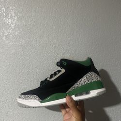 Jordan 3 Pine Green 