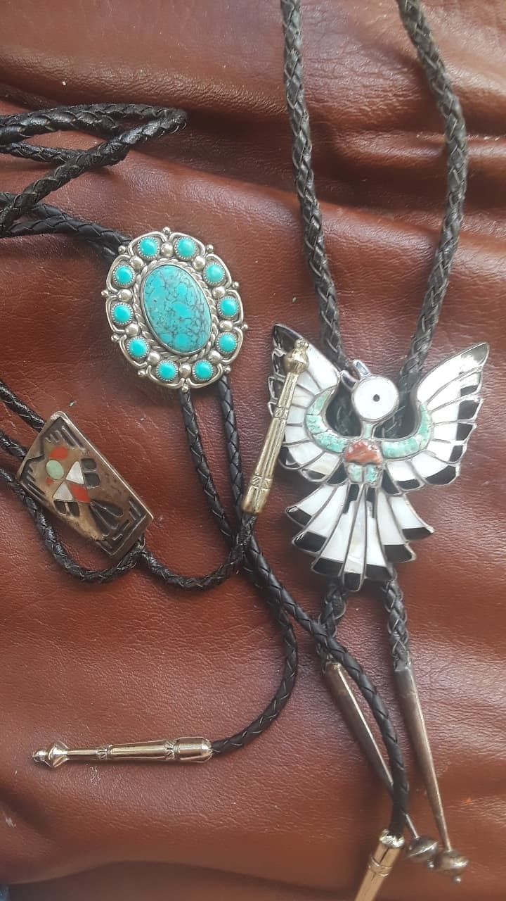 Authentic Vintage Bolo Ties