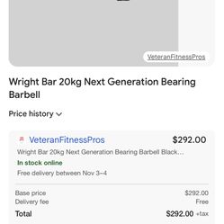 Wright 20kg Bar