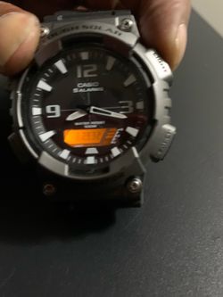 G Shock Style Casio Watch