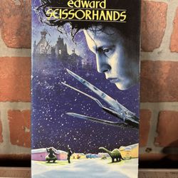 Edward Scissorhands VHS