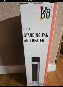 2-In-1 Standing Heater and Fan (Brand New)