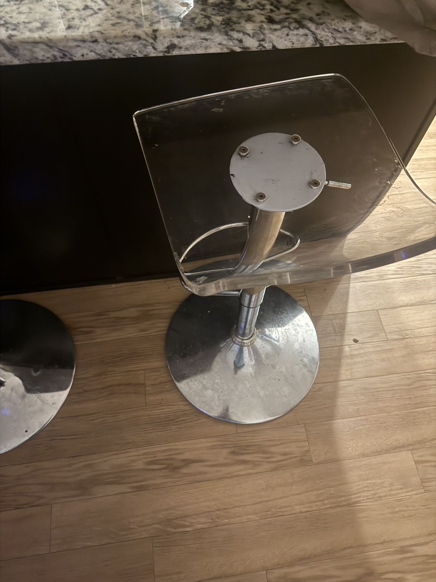 Acrylic bar stools