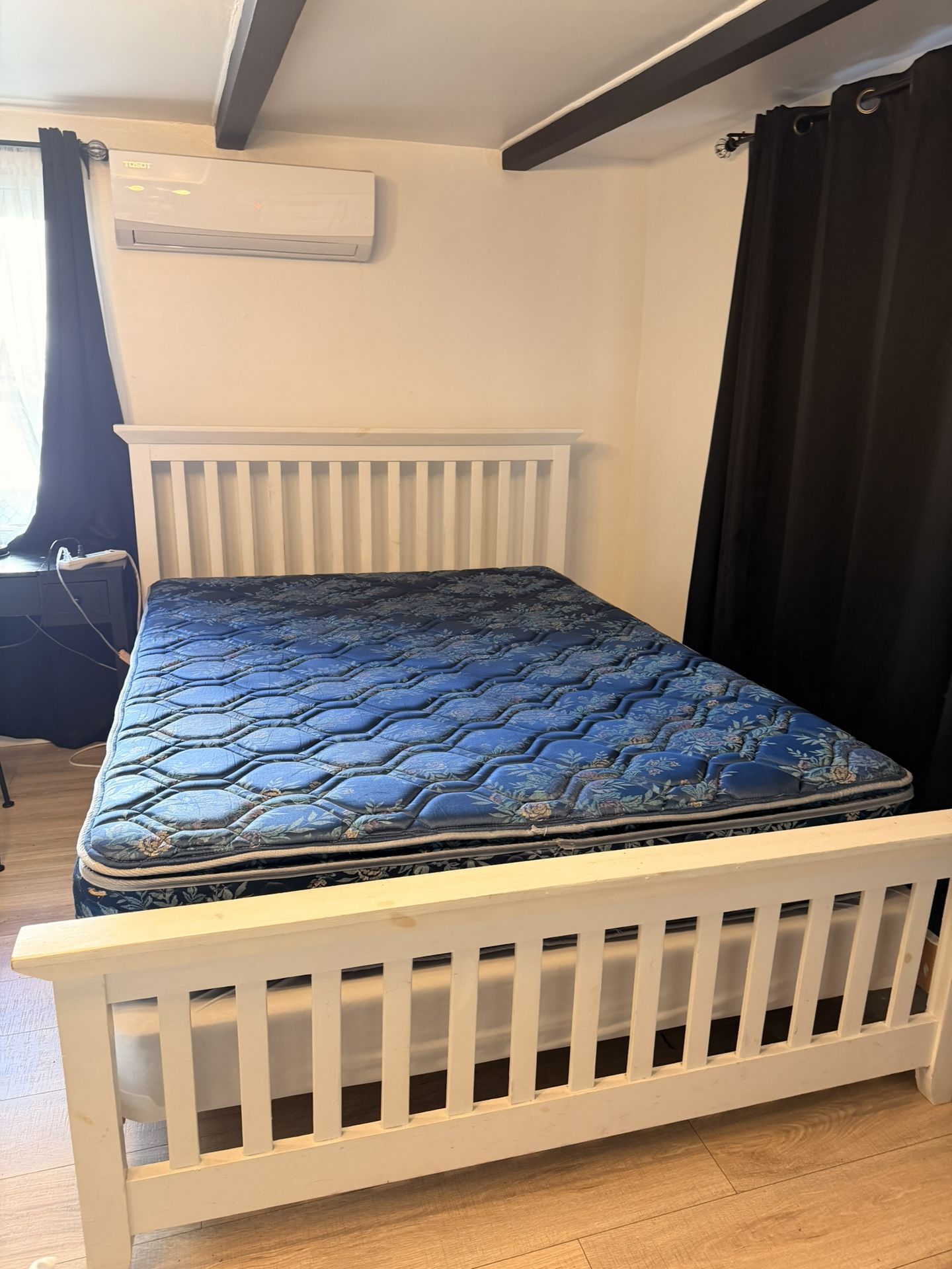 White Queen Bed Frame