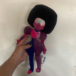 CARTOON NETWORK STEVEN UNIVERSE LARGE 16" GARNET PLUSH CLEAN