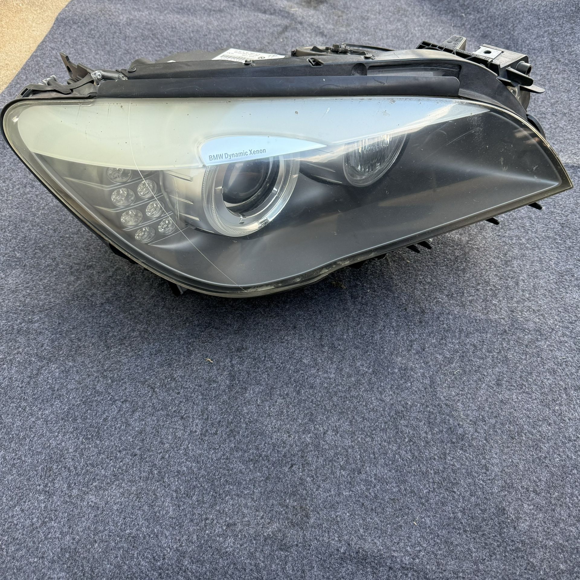 BMW 7 SERIES RIGHT HEADLIGHT PASSENGER HEADLIGHT F01 F02