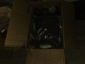 Greenworks electric brushless lawn mower 48 volts two batteries included