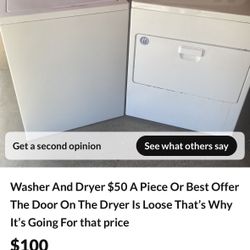 Washer And Dryer