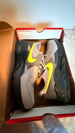 Nike Air Max 90 Sneakers Gray Neon Yellow