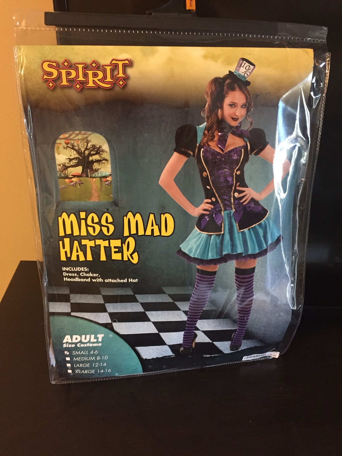 Miss Mad Hatter Spirit Halloween Costume