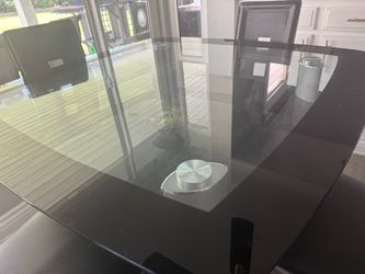 Glass table