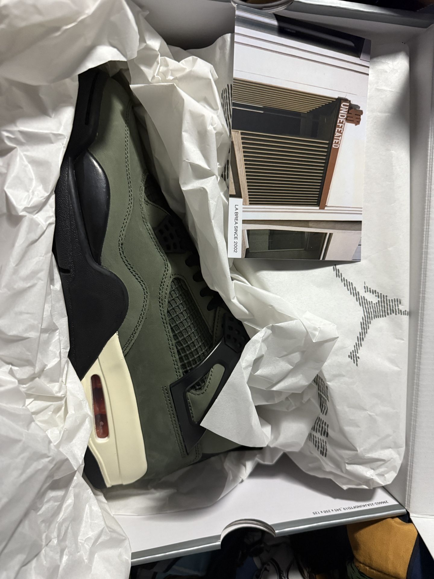Jordan 4 Undefeated Size 10.5 With Receipt