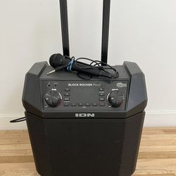 Ion Audio Block Rocker Plus Portable Bluetooth Speaker 
