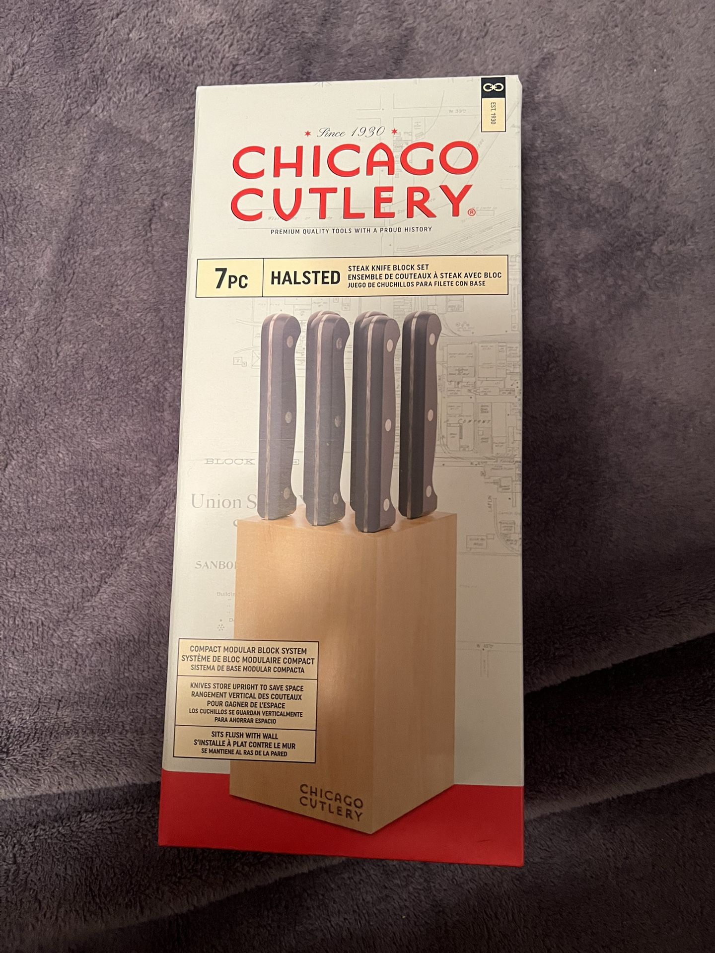 Chicago Cutlery 7 Pcs Steak Knife Set
