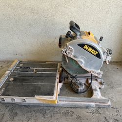 DeWalt Tile Saw