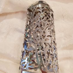 Bath & Body Works Handsoap Sleeve Holder Silver Scrol