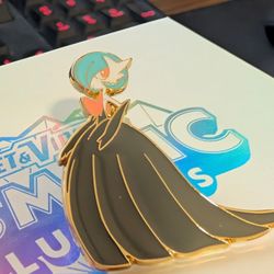 Shiny Mega Gardevoir Enamel Pin- Pokemon Steam Siege Blister