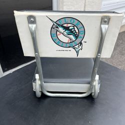 Vintage 1992 Florida Marlins MLB Folding Stadium Seat Bleacher Chair