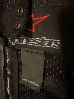 Alpinestars TZ-1 Reload Perforated Leather Motorcycle Jacket - Size 56 (EU)