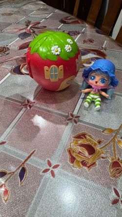 LOL Surprise Doll with Strawberry House Ball