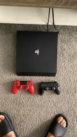 PS4 Pro With 2 Controllers