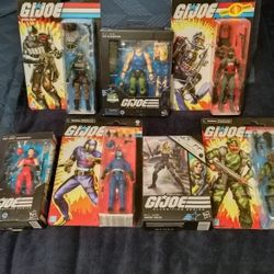 Gi Joe Figures Lot 