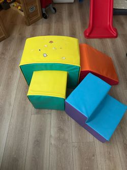 Toddler foam play set